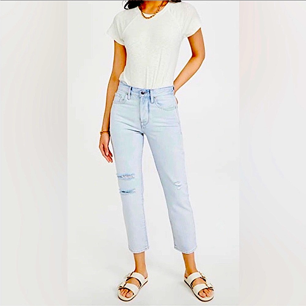 Nwt Frame Le Original Ultra-High-Rise Straight Fit Vintage Style Women’s